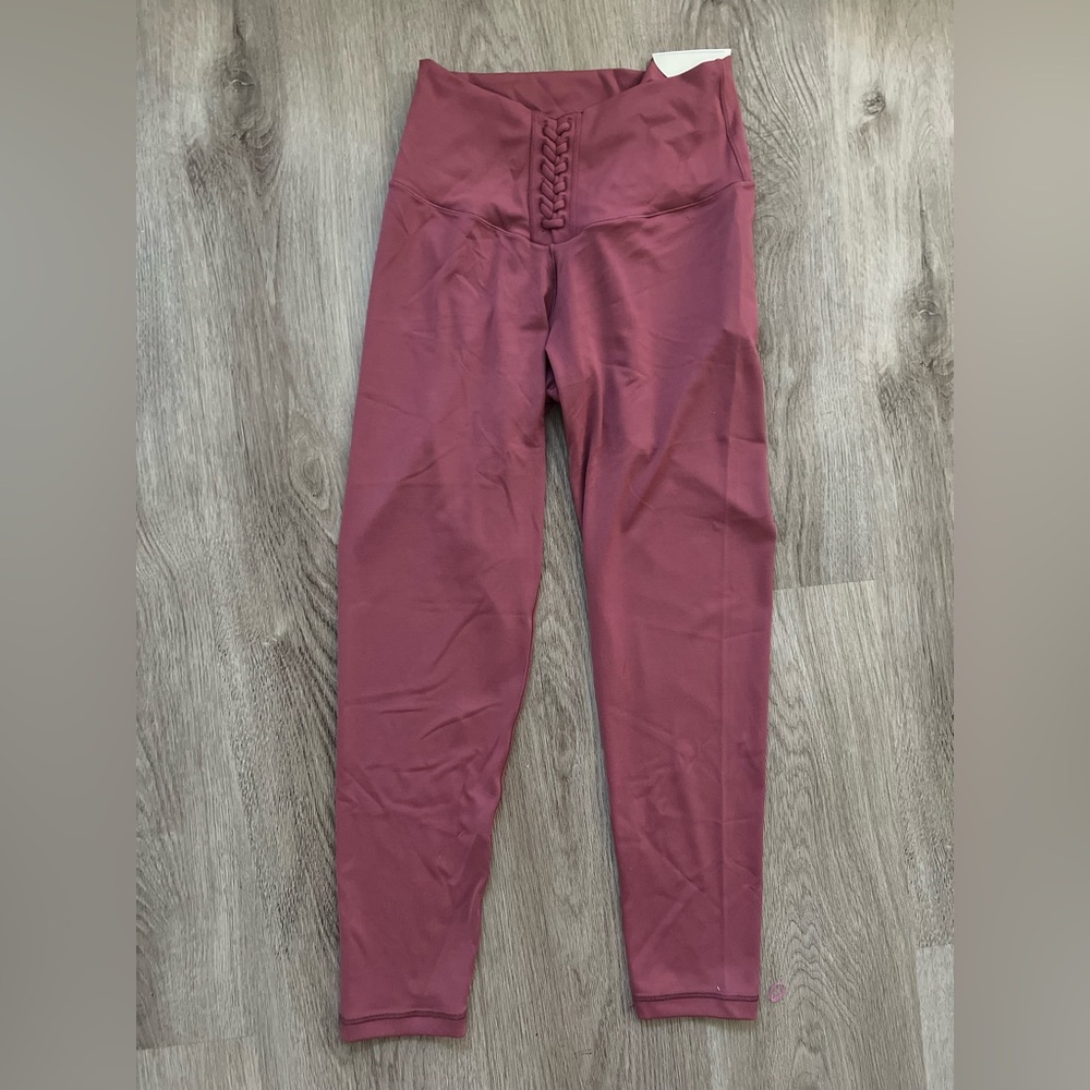NWT Offline By Aerie Leggings Women’s M Real Me 7/8 High Rise Pink Crossover